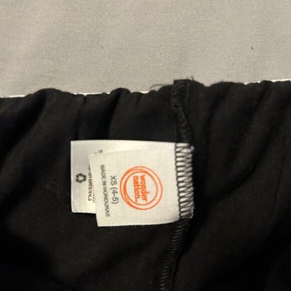 Girls 4/5 wondernation shorts peace and love - Picture 2 of 2